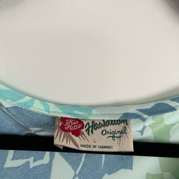 Vintage Hilo Hattie Floral Dress Large - Picture 3 of 15